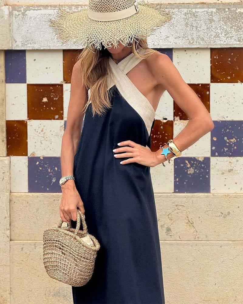 Victoire | Vestido Largo Cruzado