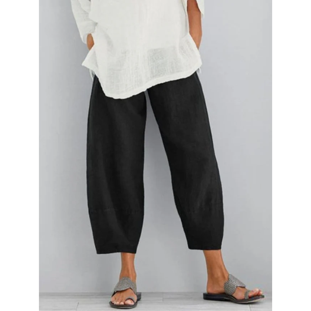 Elena™ | Pantalón de lino elegante y cómodo