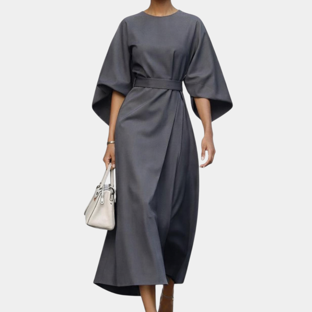 Ariane | Vestido Maxi con Mangas Kimono