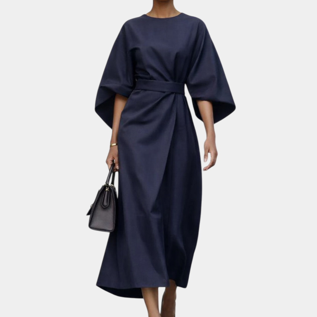 Ariane | Vestido Maxi con Mangas Kimono