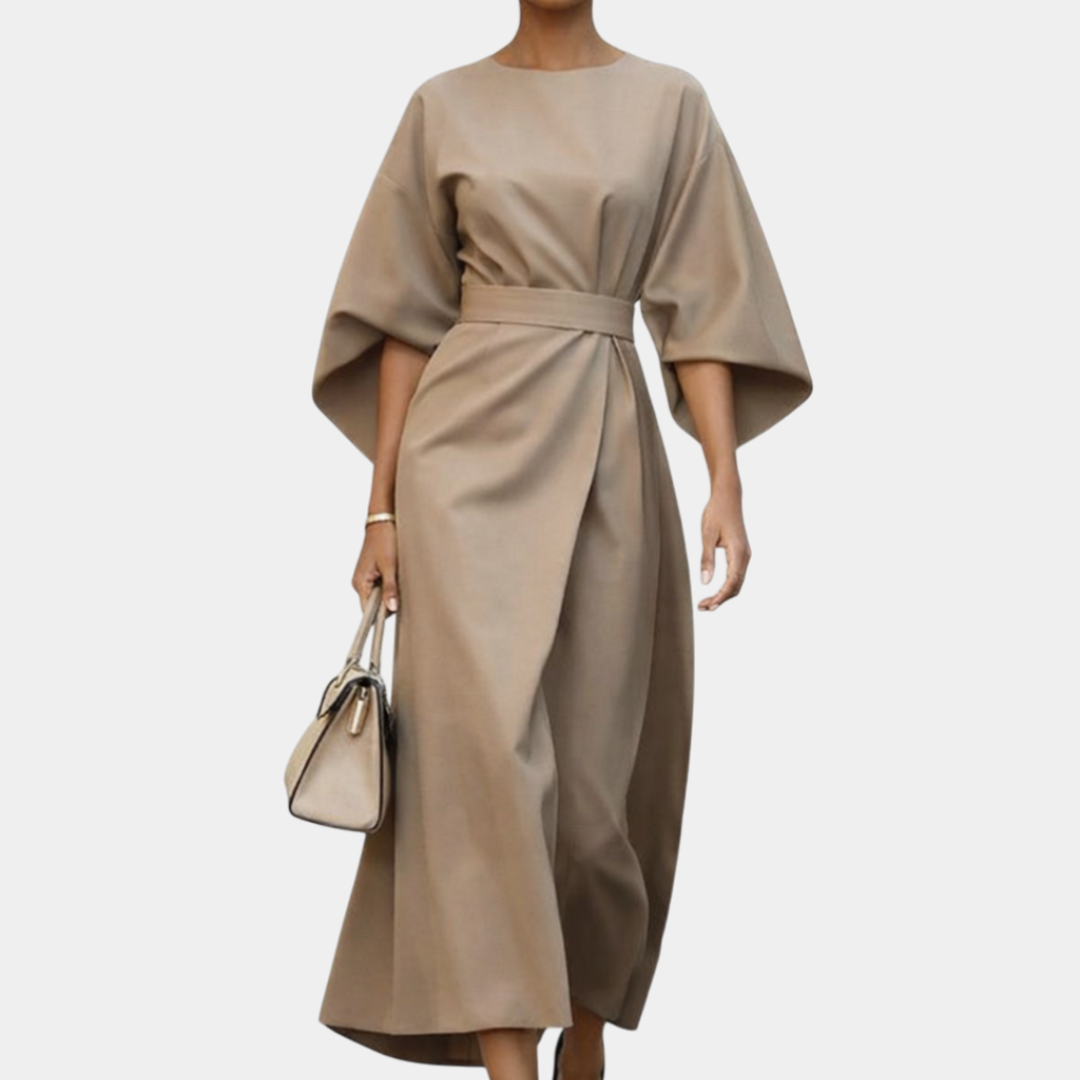 Ariane | Vestido Maxi con Mangas Kimono