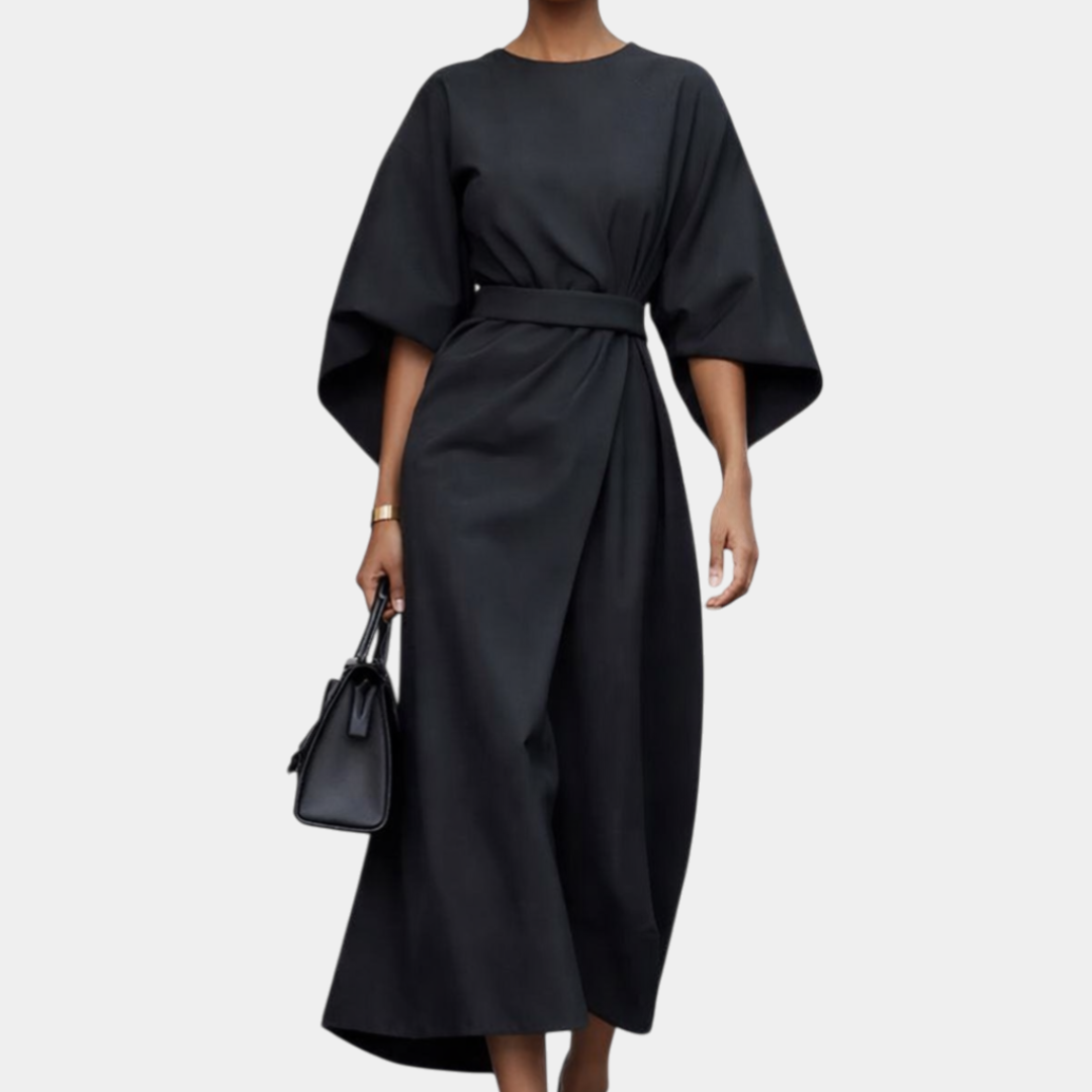 Ariane | Vestido Maxi con Mangas Kimono