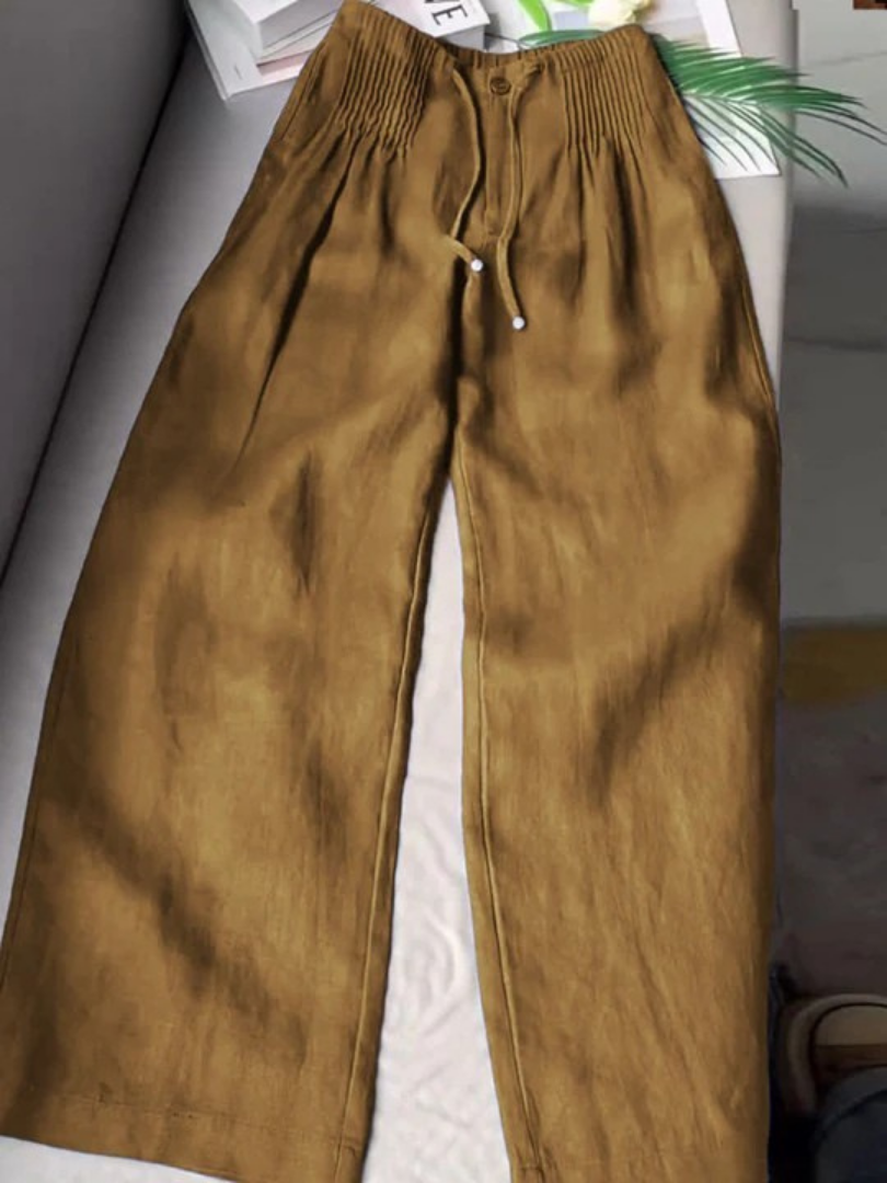 Isabelle | Pantalón fluido de pierna ancha