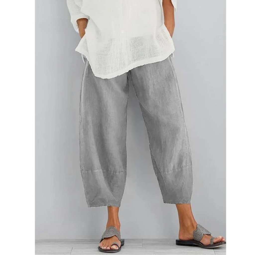Elena™ | Pantalón de lino elegante y cómodo