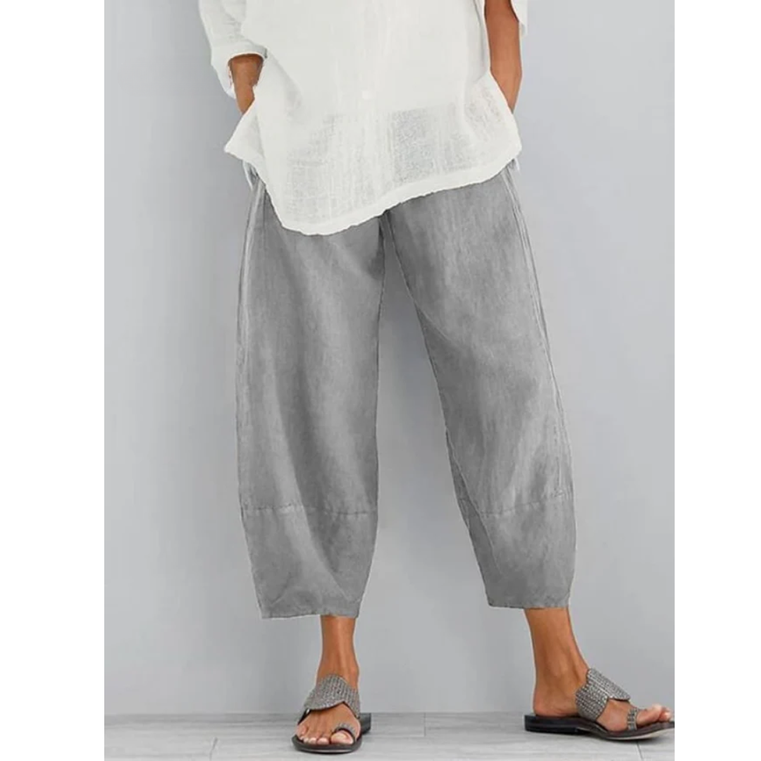 Elena™ | Pantalón de lino elegante y cómodo