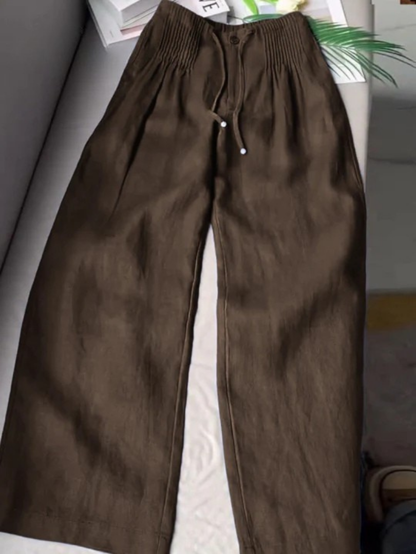 Isabelle | Pantalón fluido de pierna ancha