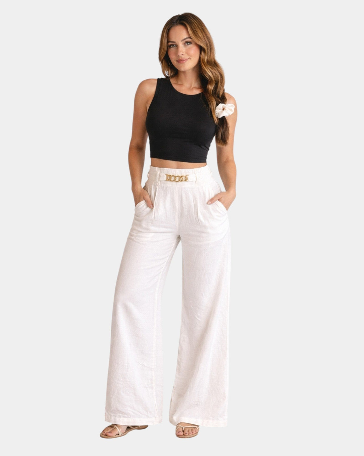 Audrey | Pantalón ancho elegante