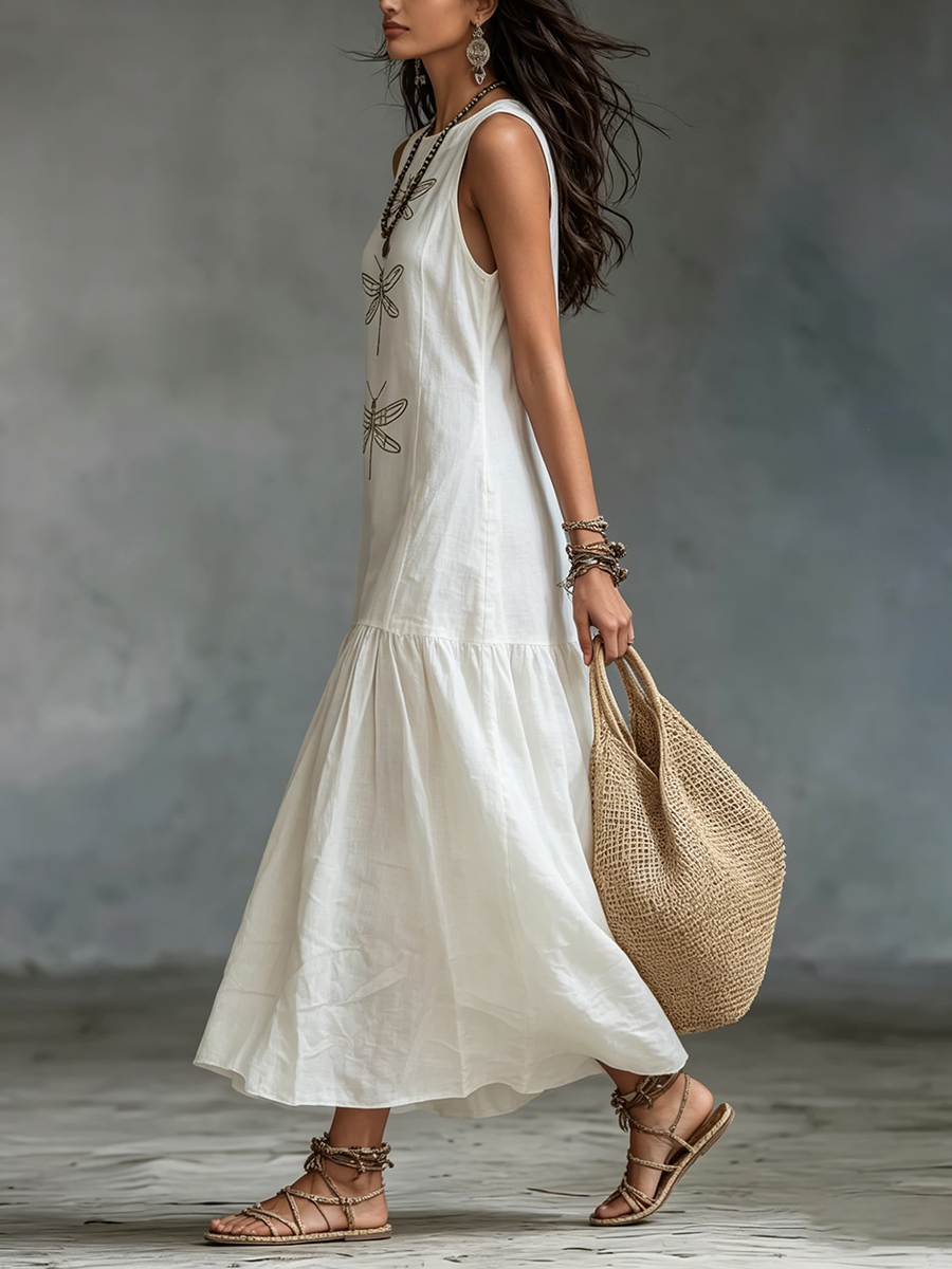 Guenièvre | Vestido Maxi Sin Mangas