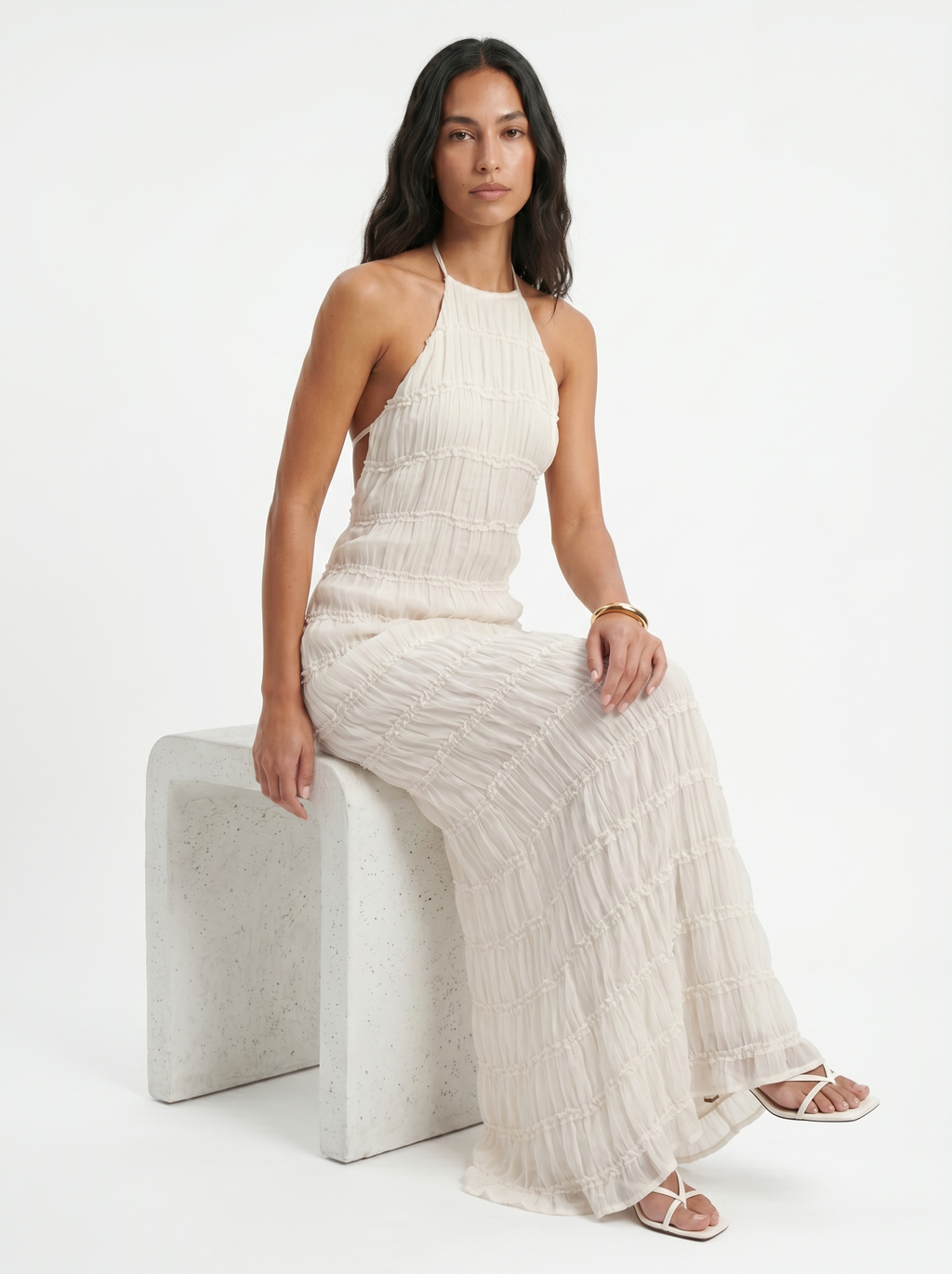 Angèle | Vestido largo de verano