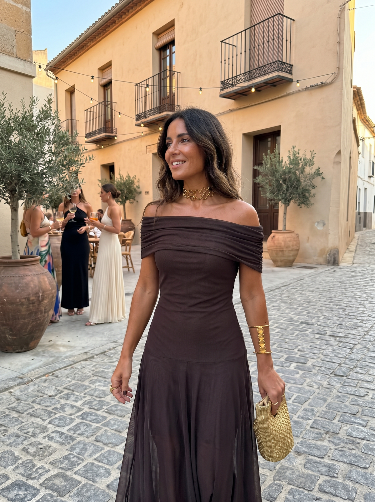 Jeanine | Vestido largo elegante y minimalista