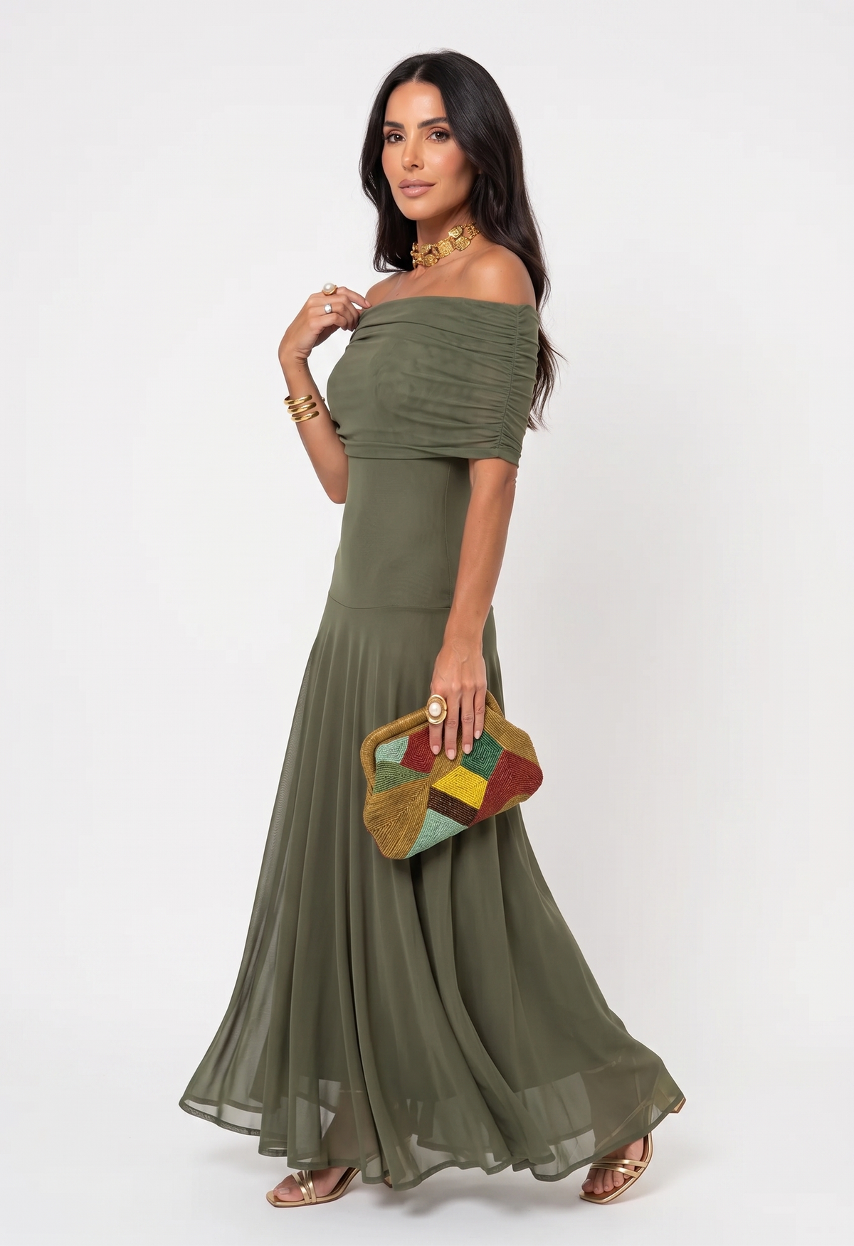 Jeanine | Vestido largo elegante y minimalista