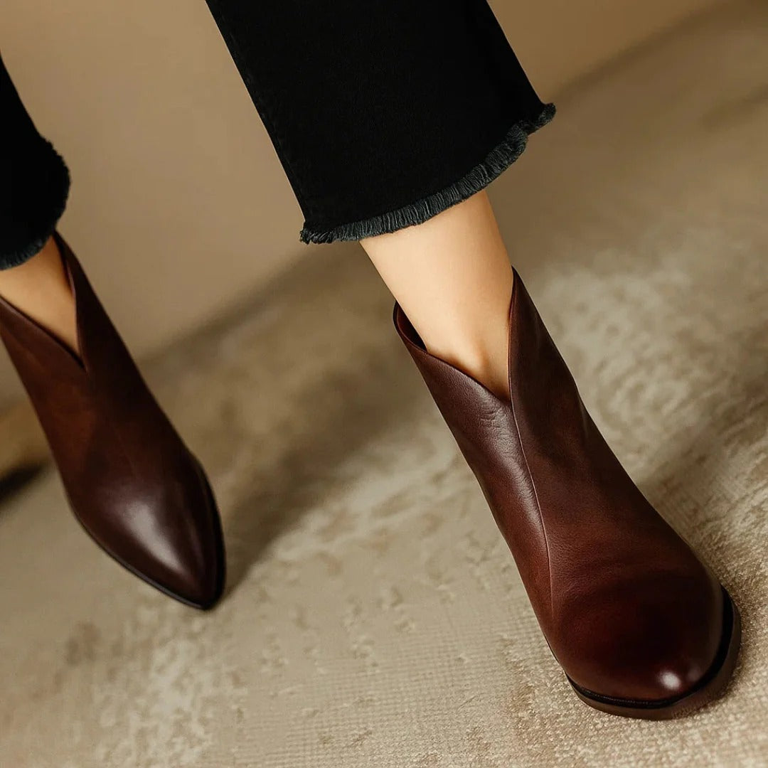 Viela | Botines Ortopédicos de Cuero ⏐ Edición Premium