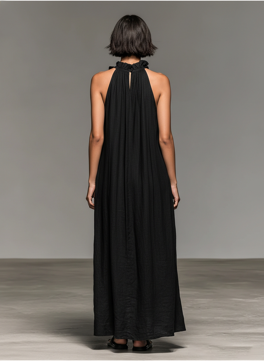 Gladys™ | Vestido maxi con bolsillos