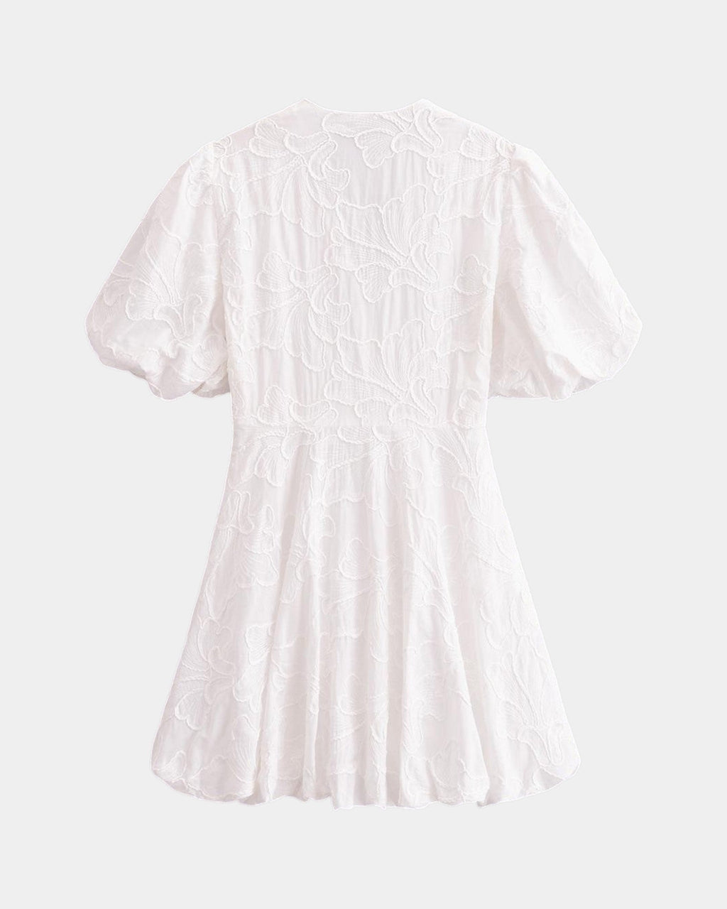 Anastasie | Vestido mini bordado con mangas acampanadas