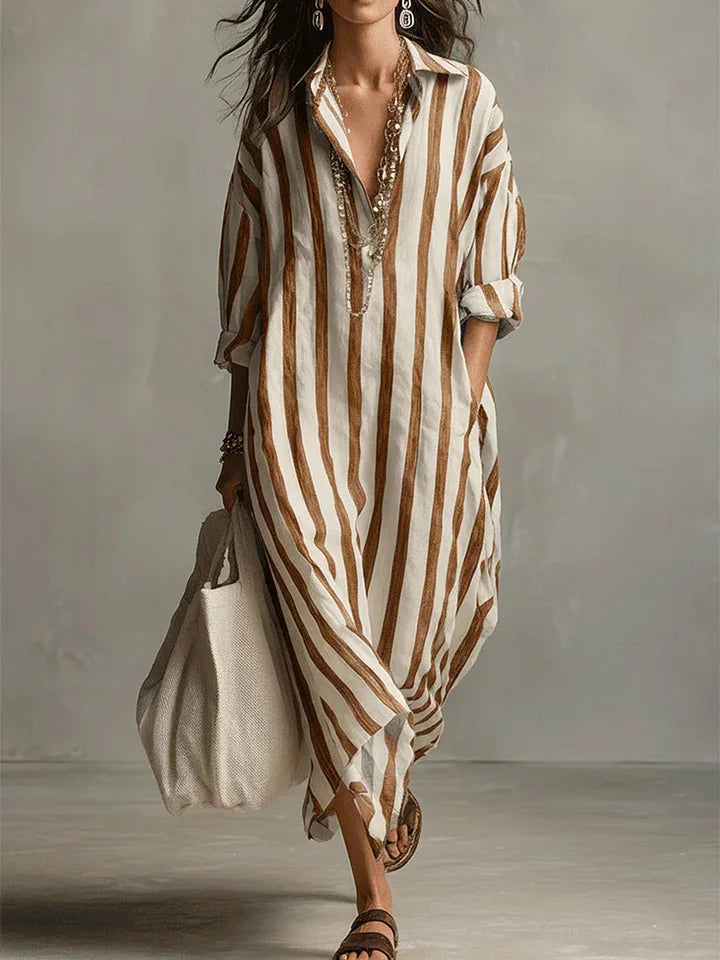 Chloé | Vestido camisero largo