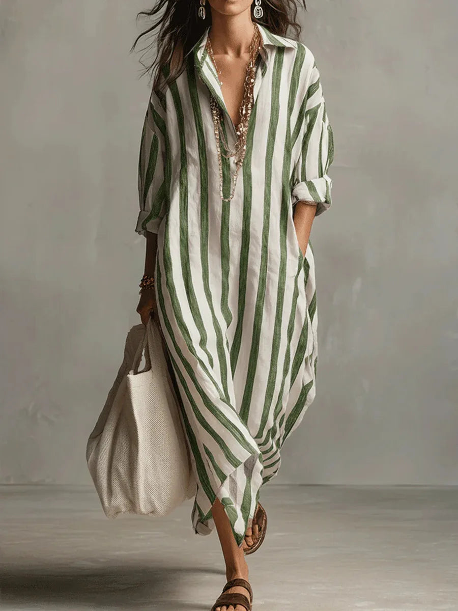 Chloé | Vestido camisero largo