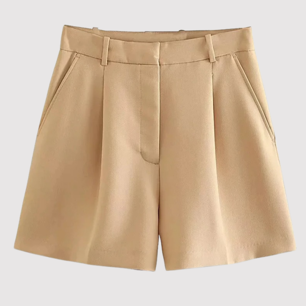 Rozenn | Pantalón Corto Elegante de Cintura Alta