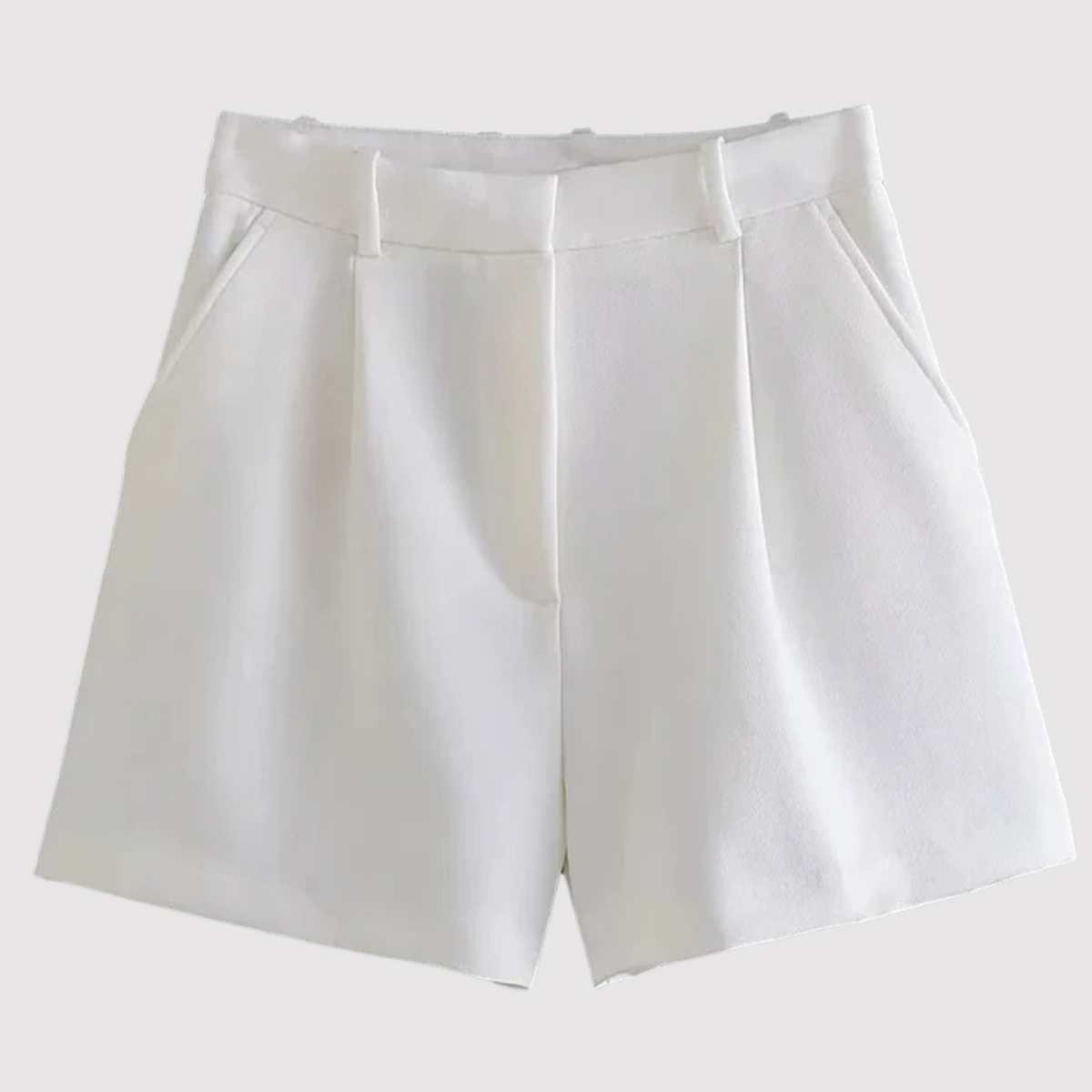 Rozenn | Pantalón Corto Elegante de Cintura Alta