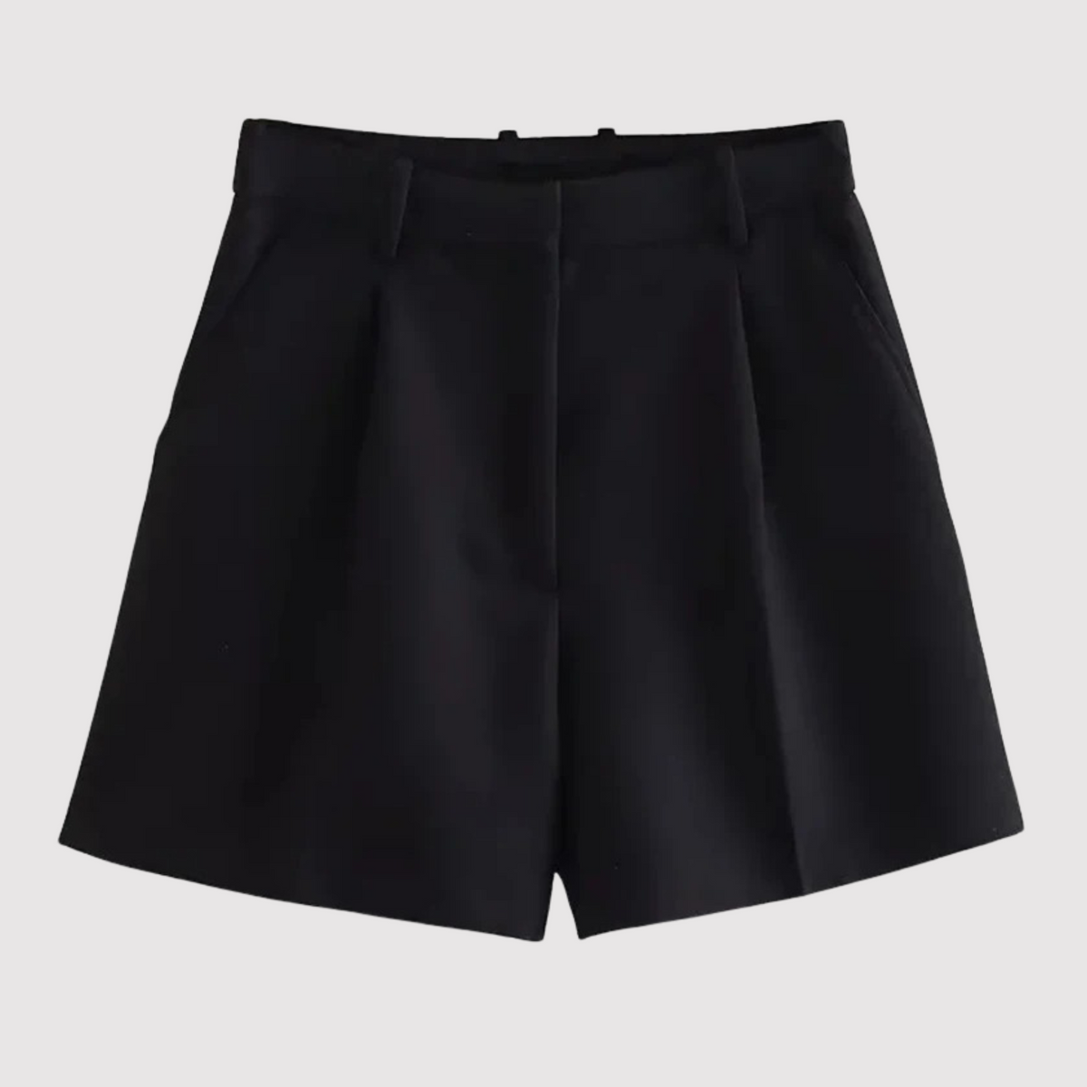 Rozenn | Pantalón Corto Elegante de Cintura Alta