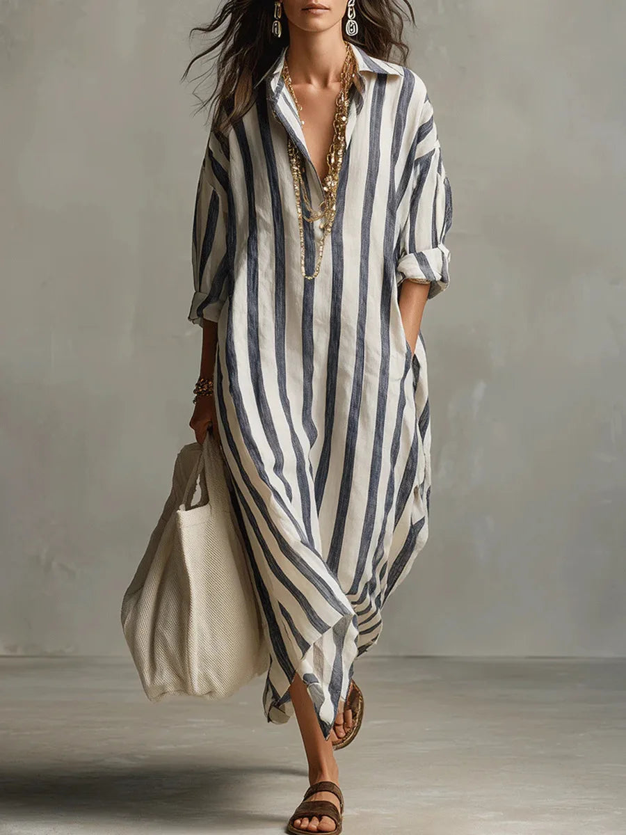 Chloé | Vestido camisero largo