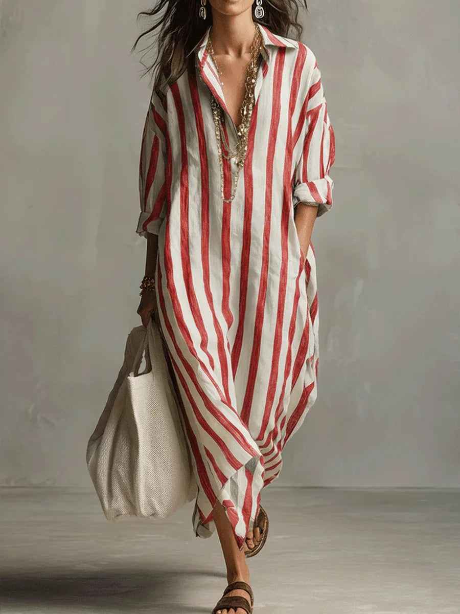Chloé | Vestido camisero largo