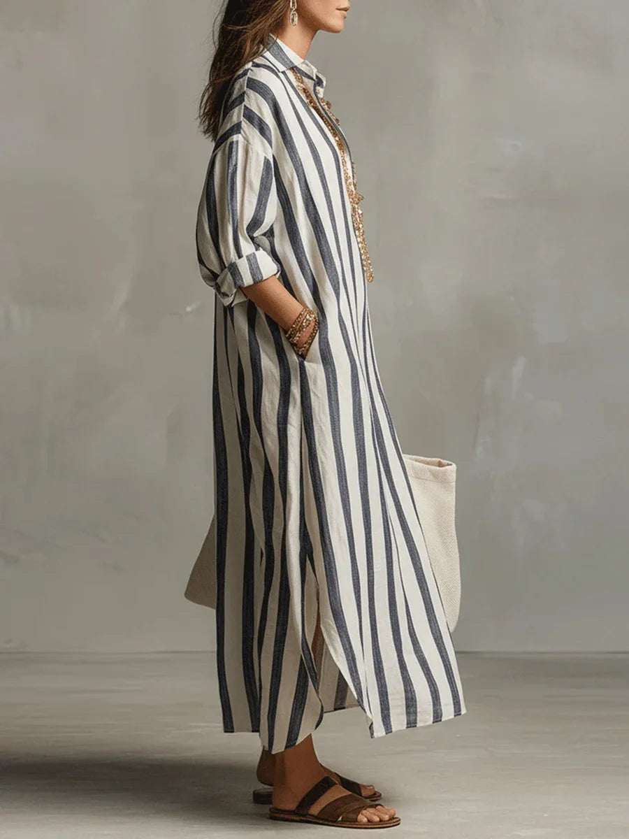 Chloé | Vestido camisero largo