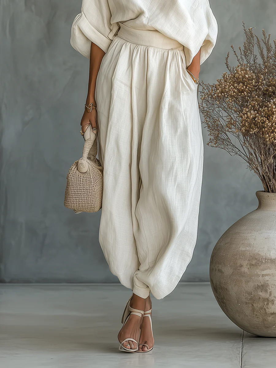 Emma | Conjunto de dos piezas asimétrico elegante
