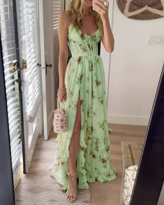Margaux™ | El Vestido Floral Romántico