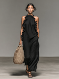 Gladys™ | Vestido maxi con bolsillos