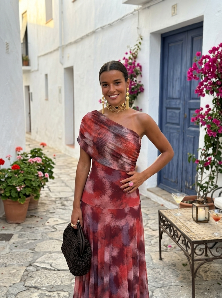 Jeanine | Vestido largo elegante y minimalista