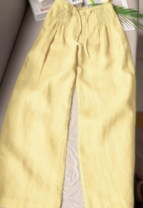 Isabelle | Pantalón fluido de pierna ancha