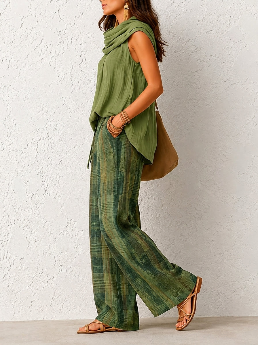 Conjunto Anne Natural — La comodidad relajada con elegancia artesanal