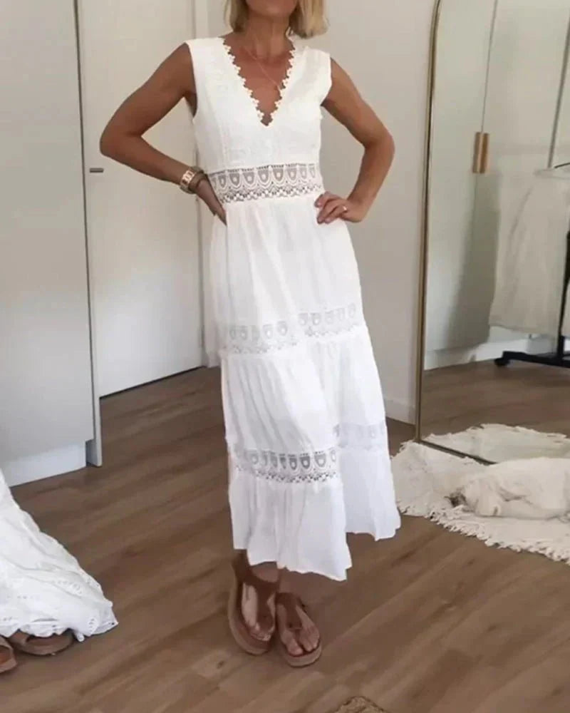 Ropa de Verano Rosalie Larga y Elegante