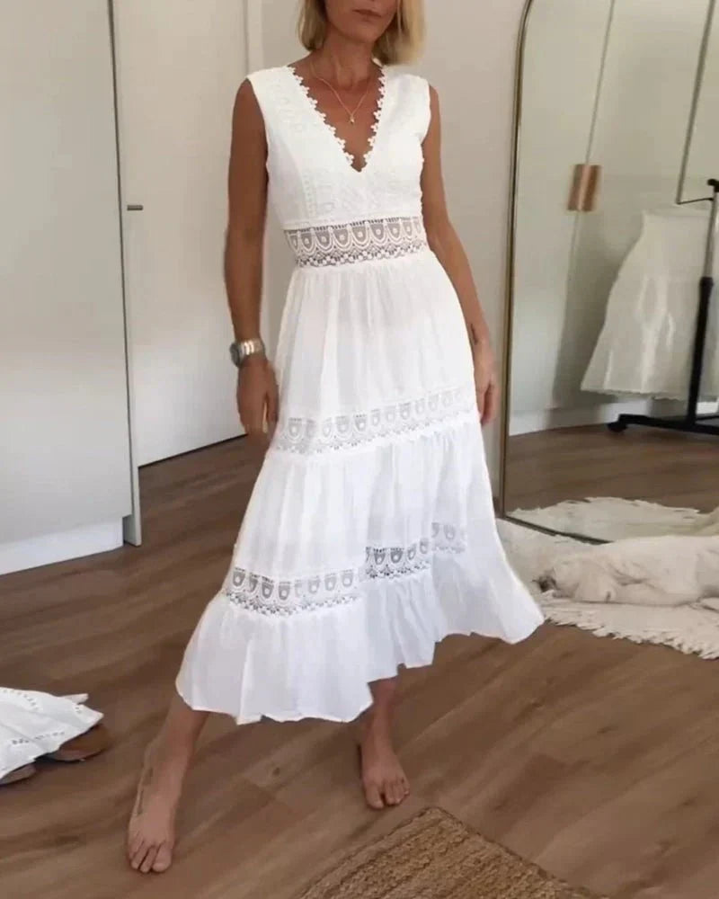 Ropa de Verano Rosalie Larga y Elegante