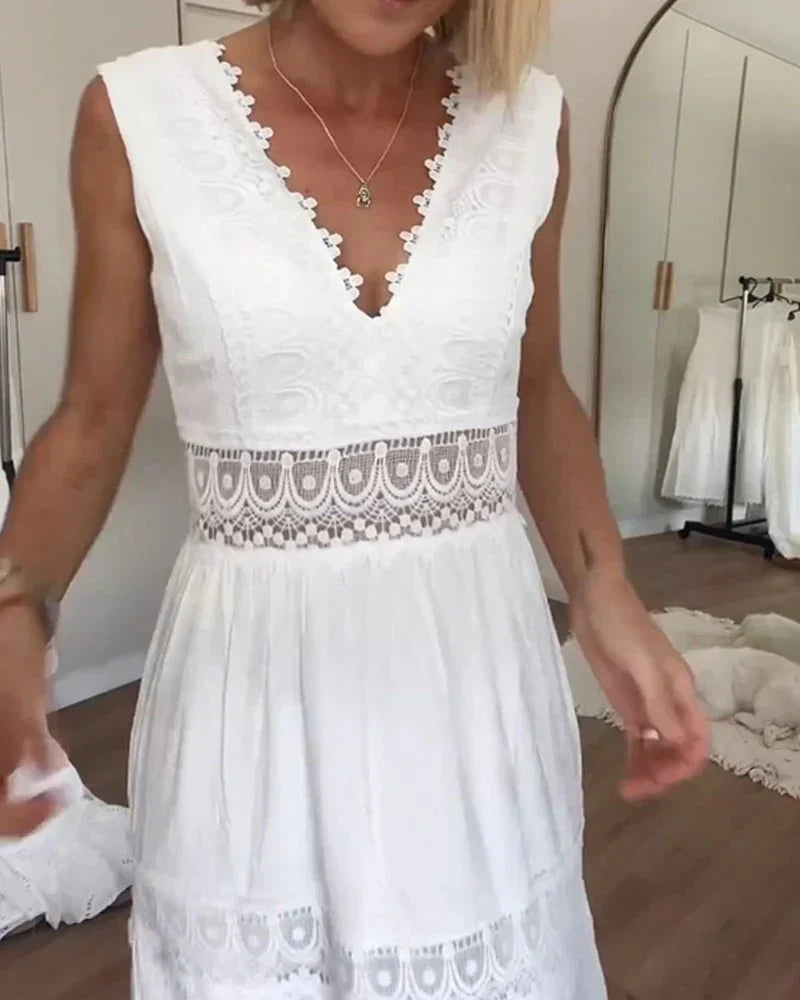 Ropa de Verano Rosalie Larga y Elegante