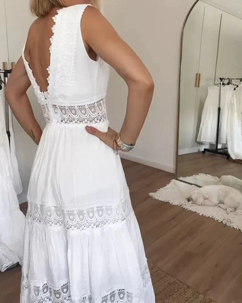 Ropa de Verano Rosalie Larga y Elegante