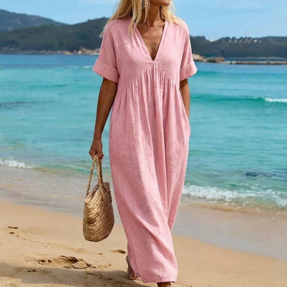 Charlotte | El Vestido Largo Fluido